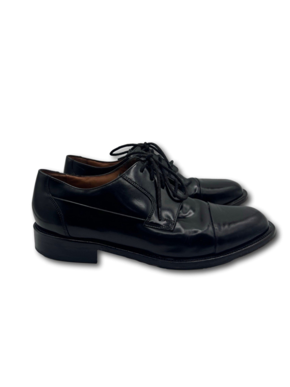 Bostonian Oxford Dress Shoes Black Leather 25030 06023 Men’s Size 8.5
